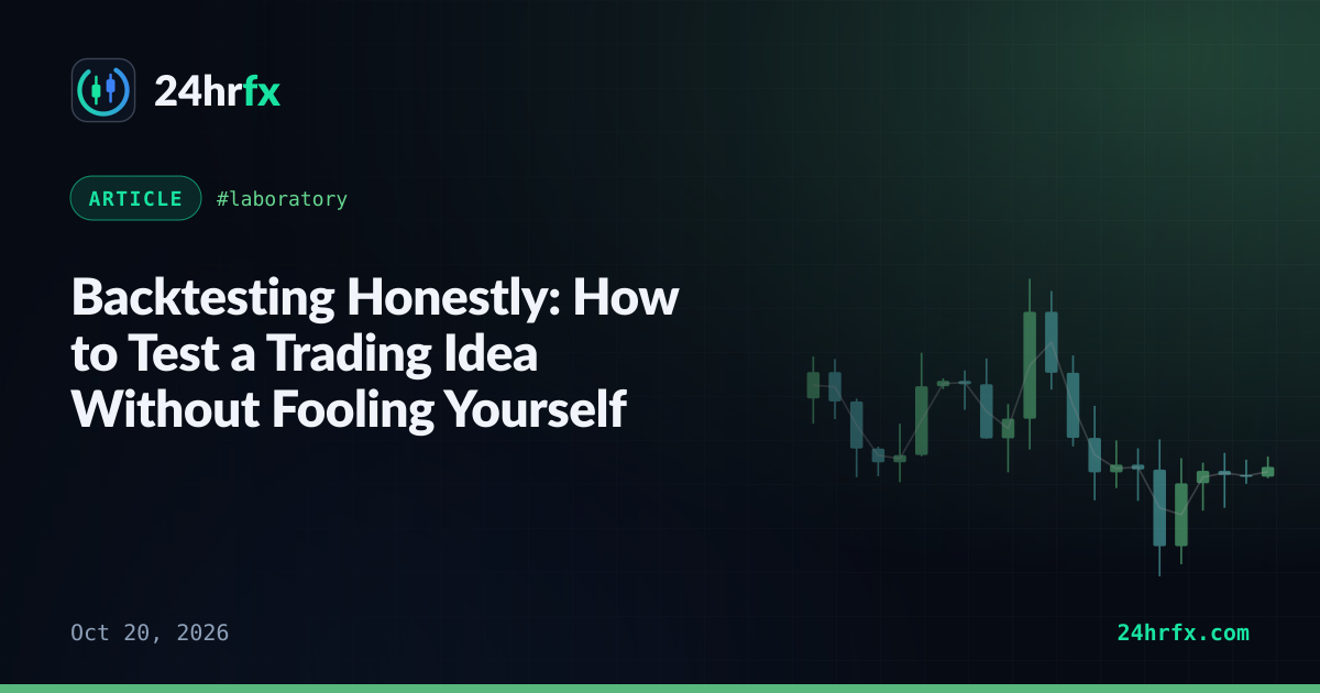 Backtesting Honestly: How to Test a Trading Idea Without Fooling Yourself