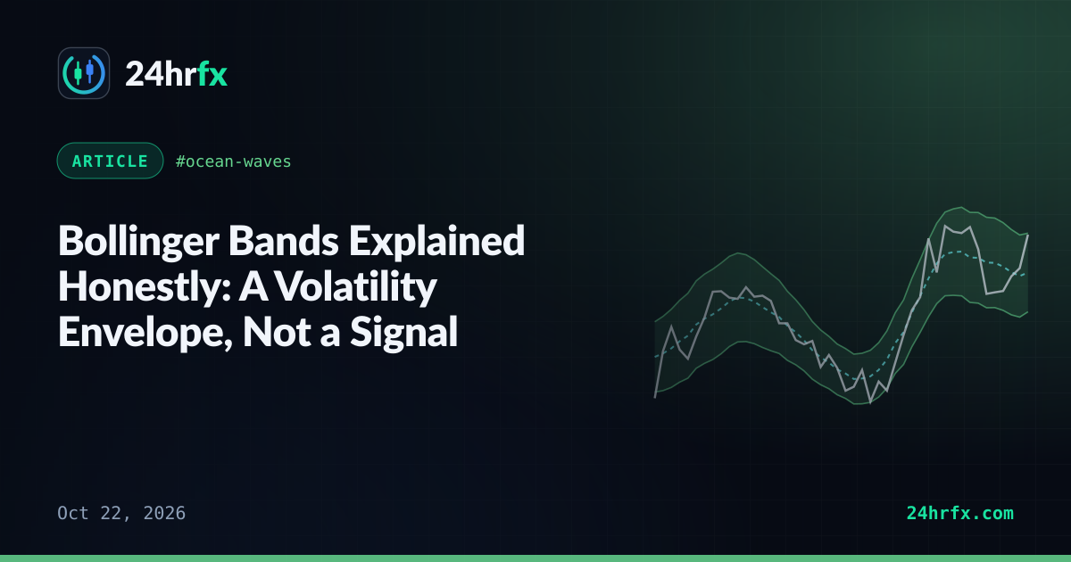 Bollinger Bands Explained Honestly: A Volatility Envelope, Not a Signal