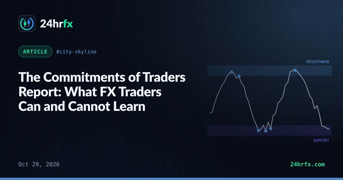 The Commitments of Traders Report: What FX Traders Can and Cannot Learn