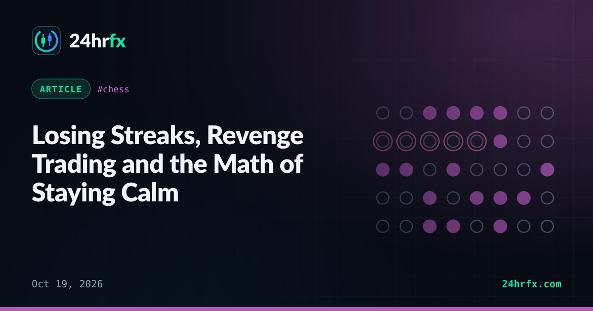 Losing Streaks, Revenge Trading and the Math of Staying Calm