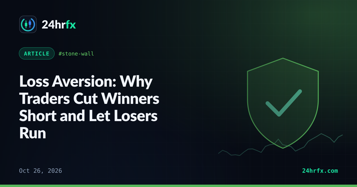 Loss Aversion: Why Traders Cut Winners Short and Let Losers Run