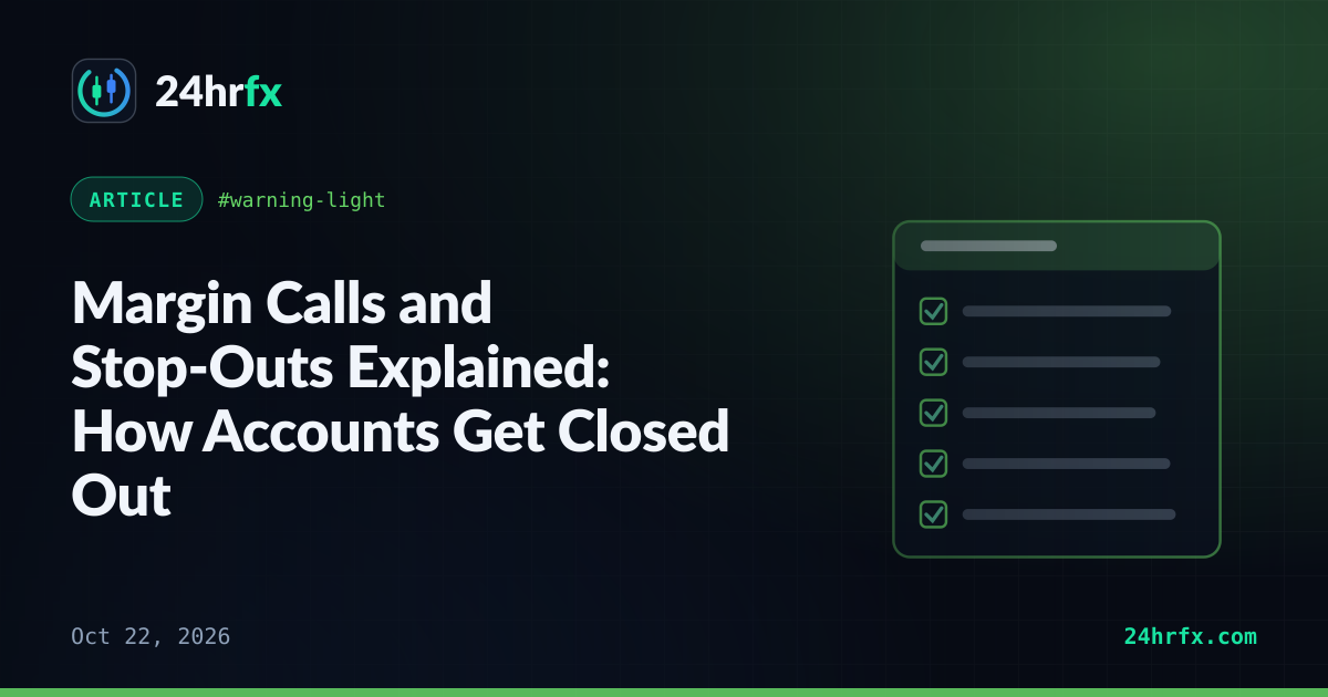 Margin Calls and Stop-Outs Explained: How Accounts Get Closed Out