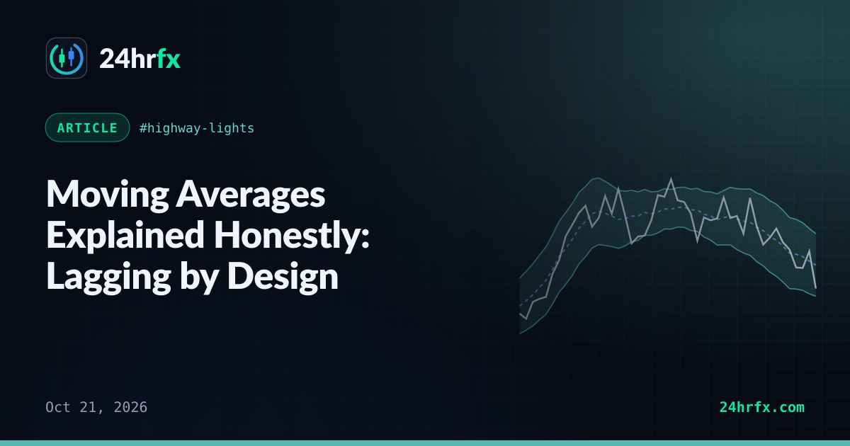 Moving Averages Explained Honestly: Lagging by Design
