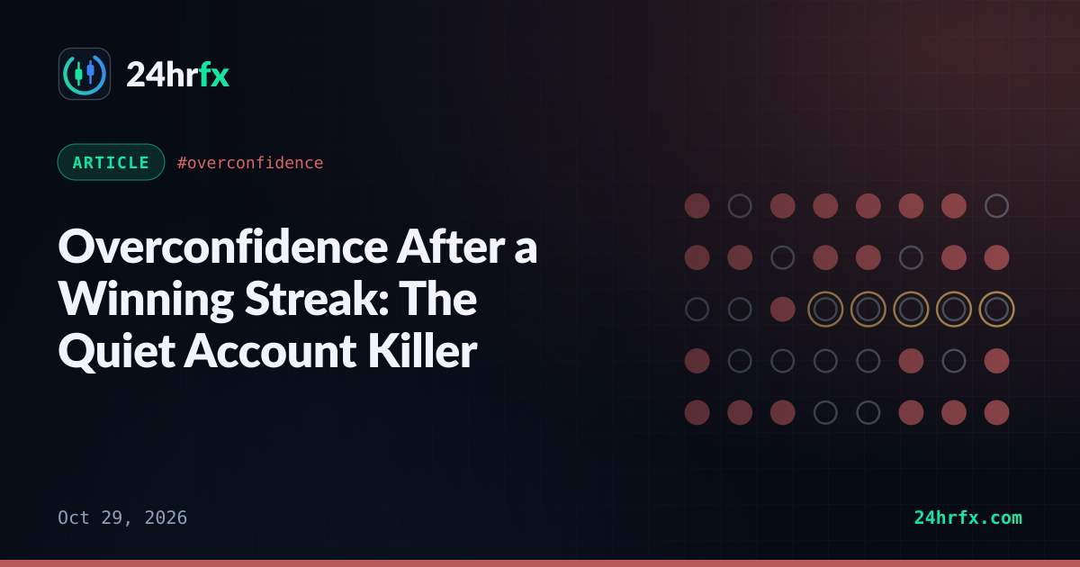 Overconfidence After a Winning Streak: The Quiet Account Killer