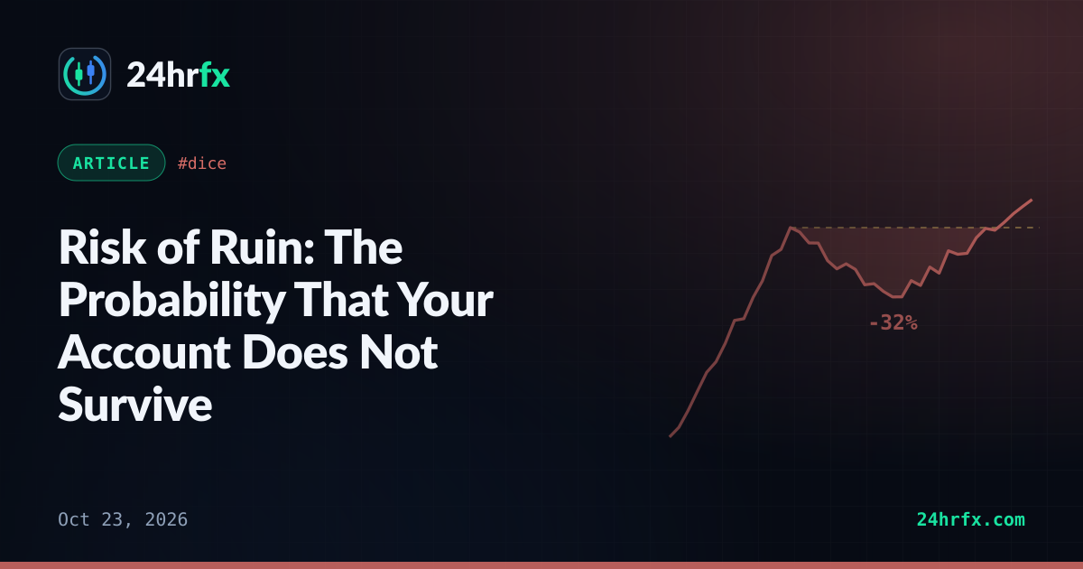 Risk of Ruin: The Probability That Your Account Does Not Survive