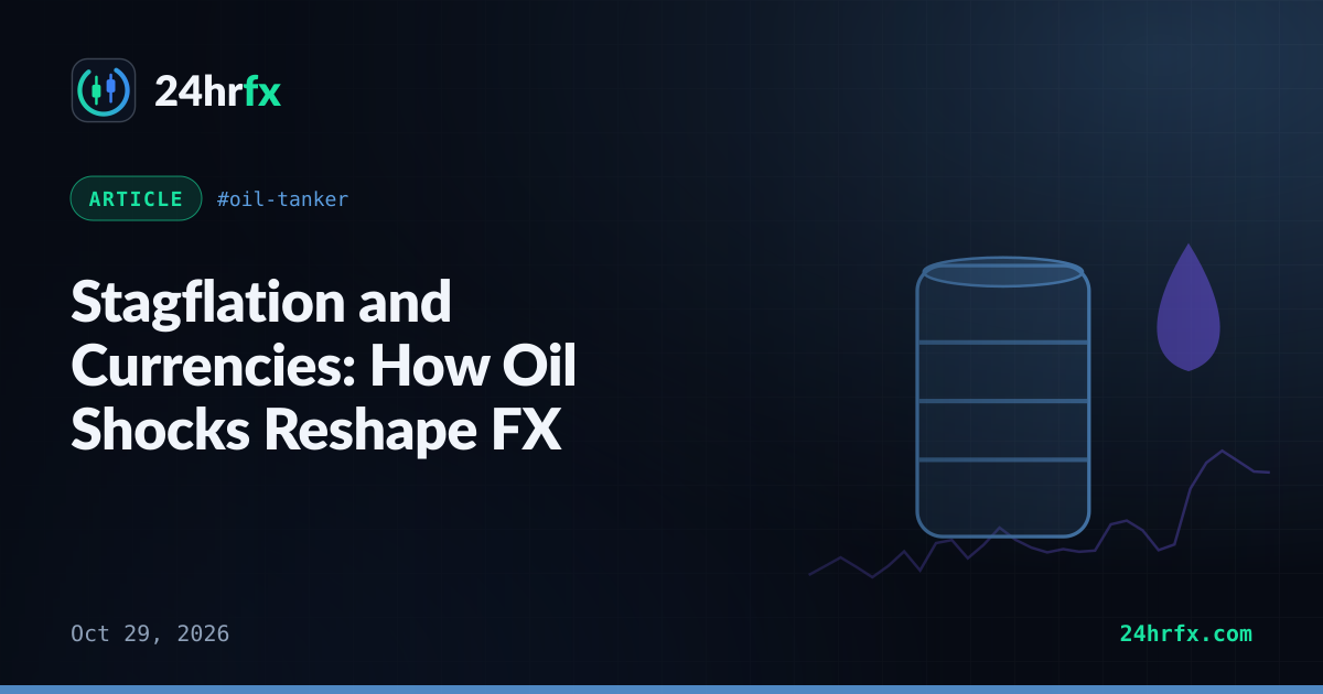 Stagflation and Currencies: How Oil Shocks Reshape FX